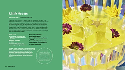 Drink Lightly: A Lighter Take on Serious Cocktails, with 100+ Recipes for Low- and No-Alcohol Drinks: A Cocktail Recipe Book - Retail Maharaj