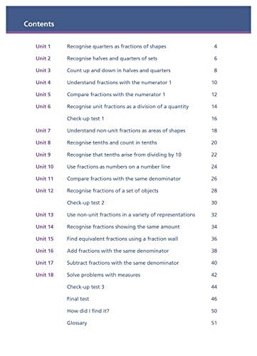 Fractions, Decimals and Percentages Book 3 (Year 3, Ages 7-8) - Retail Maharaj