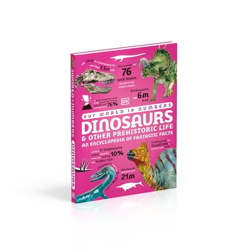 Our World in Numbers Dinosaurs and Other Prehistoric Life: An Encyclopedia of Fantastic Facts - Retail Maharaj