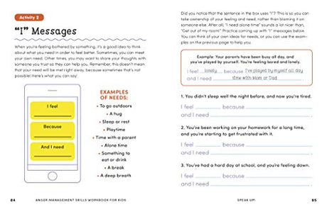 Anger Management Skills Workbook for Kids: 40 Awesome Activities to Help Children Calm Down, Cope, and Regain Control - Retail Maharaj