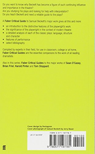 Samuel Beckett: Faber Critical Guide - Retail Maharaj