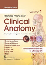 MANIPAL MANUAL OF CLINICAL ANATOMY 2ED VOL 1 (PB 2023) - Retail Maharaj