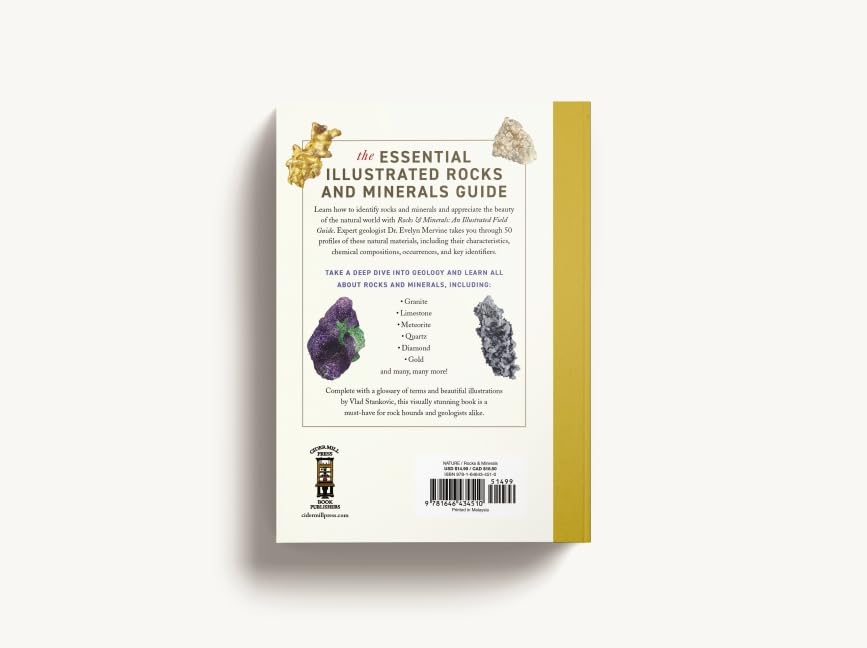 Rocks & Minerals: An Illustrated Field Guide - Retail Maharaj