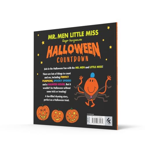 Mr. Men Little Miss: Halloween Countdown: A spooky rhyming illustrated picture book with lots of things for kids to count and see – the perfect Halloween treat for 2, 3, 4 and 5 year olds! - Retail Maharaj