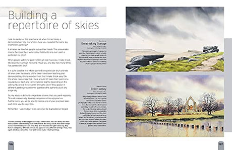 The Easy Guide to Painting Skies in Watercolour - Retail Maharaj