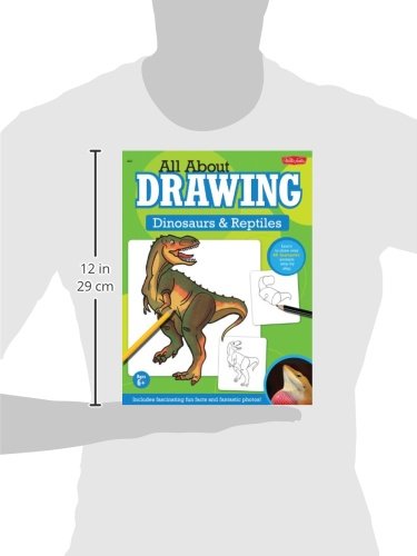 All About Drawing Dinosaurs & Reptiles - Retail Maharaj