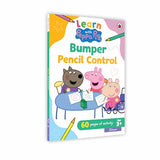 Peppa Pig: Learn With Peppa: Bumper Pencil Control | Draw Patterns and Shapes | | 60 Pages of Tracing Practise | Activity Book for Toddlers | Ages 3+ - Retail Maharaj