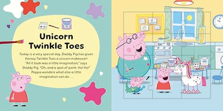 Peppa Pig: Peppa’s Unicorn Fun Jigsaw Puzzle Book - Retail Maharaj