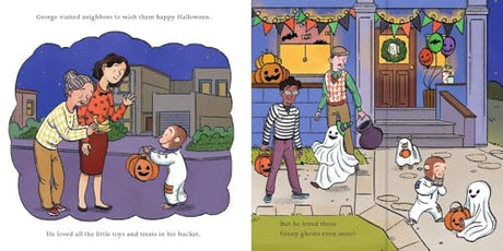 It’s Halloween, Curious George!: Includes 7 Fold Out Flaps for Interactive Fun - Retail Maharaj