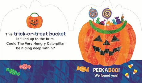 The Very Hungry Caterpillar's Peekaboo Halloween: A pumpkin-shaped board book - Retail Maharaj