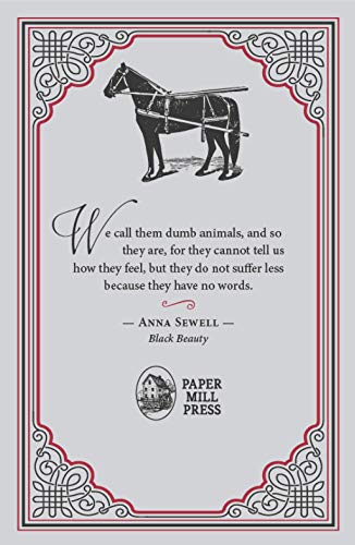 Black Beauty, Anna Swell Classic Novel, (Horse, Equestrian Literature), Ribbon Page Marker, Perfect for Gifting - Retail Maharaj