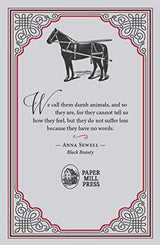 Black Beauty, Anna Swell Classic Novel, (Horse, Equestrian Literature), Ribbon Page Marker, Perfect for Gifting - Retail Maharaj