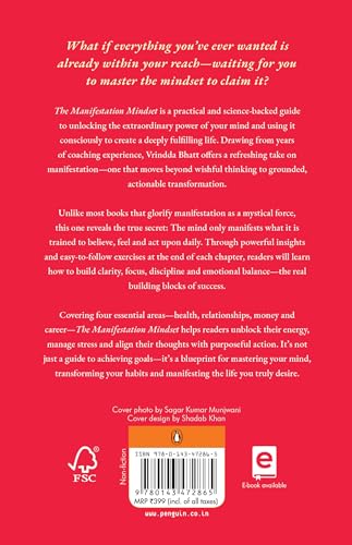 The Manifestation Mindset: Harness the True Potential of Your Mind | A Modern Guide to Manifestation, Mental Clarity and Purposeful Living - Retail Maharaj