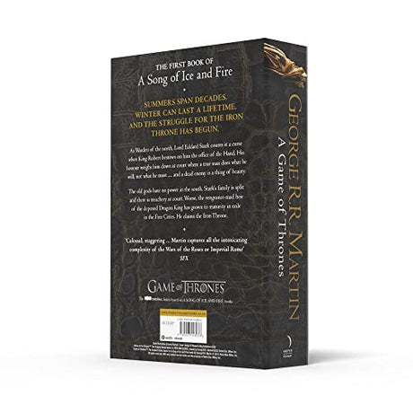 A Game of Thrones (Reissue): Book 1 (A Song of Ice and Fire): The bestselling classic epic fantasy series behind the award-winning HBO and Sky TV show and phenomenon GAME OF THRONES - Retail Maharaj