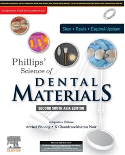 Phillips' Science of Dental Materials: 2nd South Asia Edition - Retail Maharaj