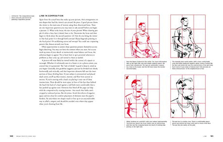 Draw People Every Day: Short Lessons in Portrait and Figure Drawing Using Ink and Color - Retail Maharaj