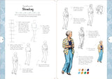 10 Step Drawing Figures: Draw over 50 Poses in 10 Easy Steps - Retail Maharaj