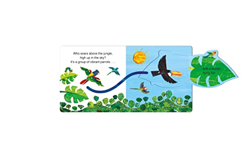 The Very Hungry Caterpillar's Jungle Hide and Seek: A Finger Trail Lift-the-Flap Book - Retail Maharaj