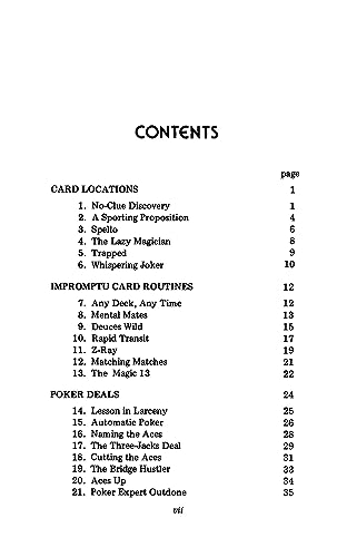 Self-working Card Tricks: 72 Foolproof Card Miracles for the Amateur Magician (Dover Magic Books) - Retail Maharaj
