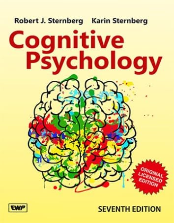Sternberg Cognitive Psychology 7 th ed Original LICENSED edition - Retail Maharaj