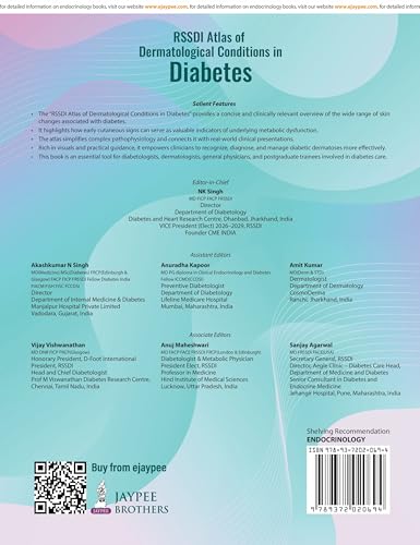RSSDI Atlas of Dermatological Conditions in Diabetes - Retail Maharaj