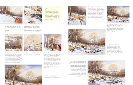 Watercolour Landscapes Step-By-Step - Retail Maharaj