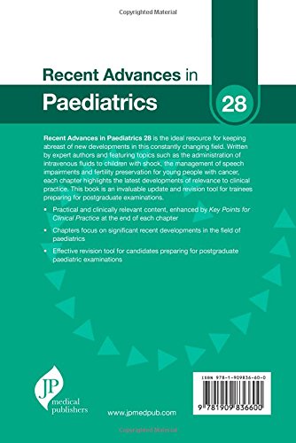 RECENT ADVANCES IN PAEDIATRICS 28 - Retail Maharaj