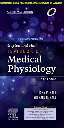 Pocket Companion to Guyton and Hall Textbook of Medical Physiology, 14e, South Asia Edition - Retail Maharaj