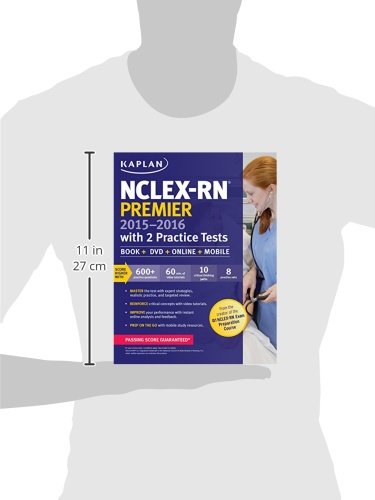 NCLEX-RN PREMIER 2015-2016 WITH 2 PRACTICE TESTS WITH DVD-ROM - Retail Maharaj
