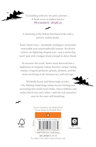 The Waking Dead: A Gripping Indian Horror Thriller | Dark Folklore, Small-Town Secrets & a Reluctant Genius Caught Between Monsters- Living and Dead - Retail Maharaj