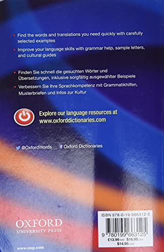 COMPACT OXFORD GERMAN DICTIONARY - Retail Maharaj