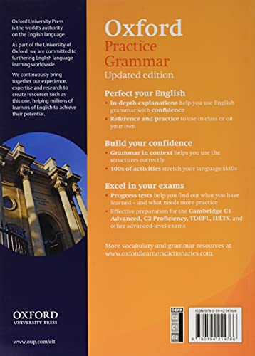 OXFORD PRACTICE GRAMMAR ADVANCED WITH KEY - Retail Maharaj