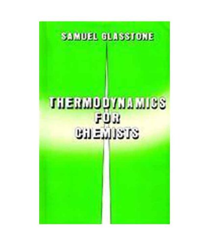 Thermodynamics For Chemists - Retail Maharaj