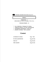 Modern Shadows: English Prose-II (ENG-H-DSC 11) Complete Text with Critical Analysis, Sem-5, CU (English Version)