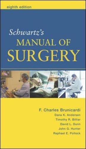 Manual Of Surgery (Schwartz) (Ex) - Retail Maharaj