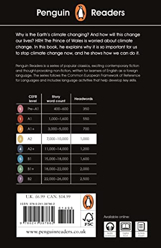 Penguin Readers Level 3: Climate Change (ELT Graded Reader): Abridged Edition - Retail Maharaj