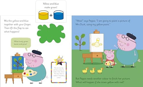 Learn with Peppa: Peppa Mixes Colours - Retail Maharaj