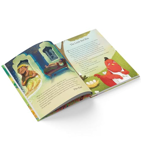 A Treasury of Five Minute Stories | Collection of Fables and Well-Loved Fairy Tales Stories | For 8 to 10 Year Old - Retail Maharaj