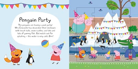 Peppa Pig: Fun at the Zoo Jigsaw Puzzle Book - Retail Maharaj