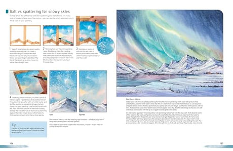 Watercolour for the Absolute Beginner: New Techniques, Projects and Inspiration With Full-Size Outlines - Retail Maharaj