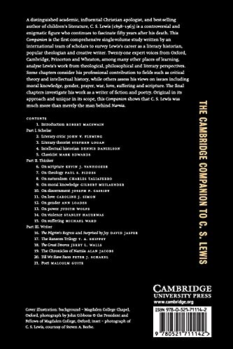 The Cambridge Companion to C. S. Lewis (Cambridge Companions to Religion) - Retail Maharaj
