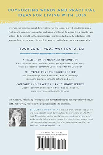 Your Grief, Your Way: A Year of Practical Guidance and Comfort After Loss - Retail Maharaj
