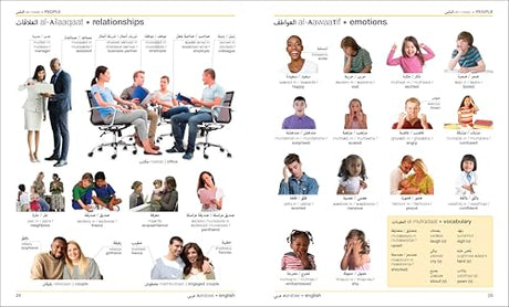 Arabic English Bilingual Visual Dictionary - Retail Maharaj