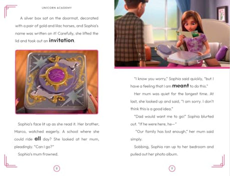 Unicorn Academy: Sophia and the Magical Invitation: an illustrated first chapter book for fans of the Netflix series (Unicorn Academy: TV tie-in titles) - Retail Maharaj