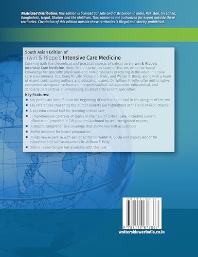 Irwin & Rippe's Intensive Care Medicine Vol 1 & 2 9th South Asian Edition - Retail Maharaj
