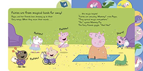 Peppa Pig: Magical Creatures Tabbed Board Book - Retail Maharaj