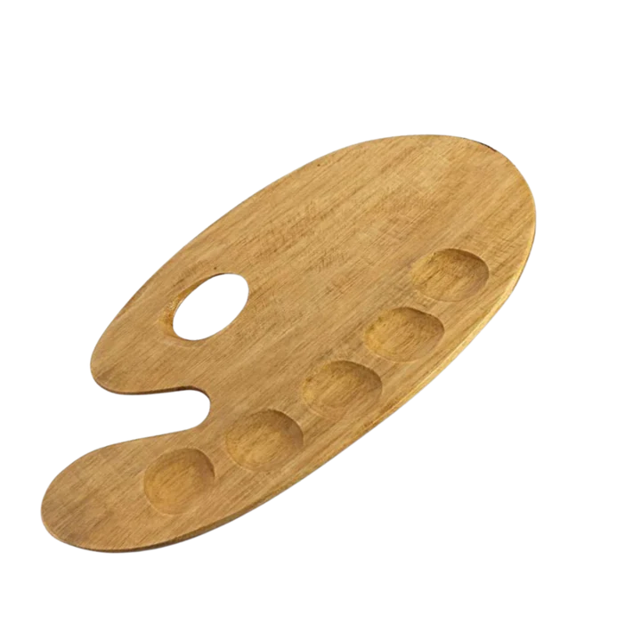 Retail Maharaj Wooden Palette Large 15x8.5 Inches - Retail Maharaj