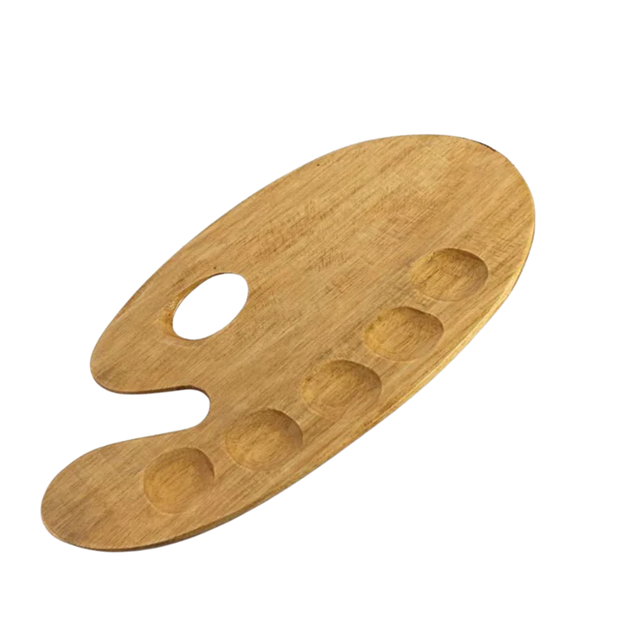 Retail Maharaj Wooden Palette Large 15x8.5 Inches - Retail Maharaj
