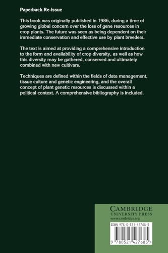 Plant Genetic Resources: An Introduction to their Conservation and Use - Retail Maharaj