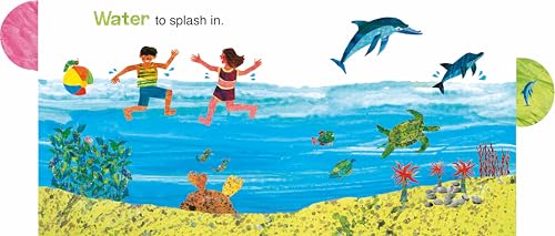 A Day at the Beach with The Very Hungry Caterpillar: Tabbed Board Book - Retail Maharaj